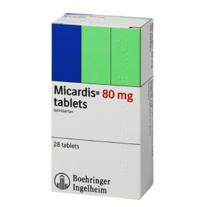MICARDIS 80 MG ( TELMISARTAN ) 28 TABLETS